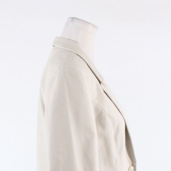 Katherine Barclay beige blazer jacket L - Picture 6 of 8